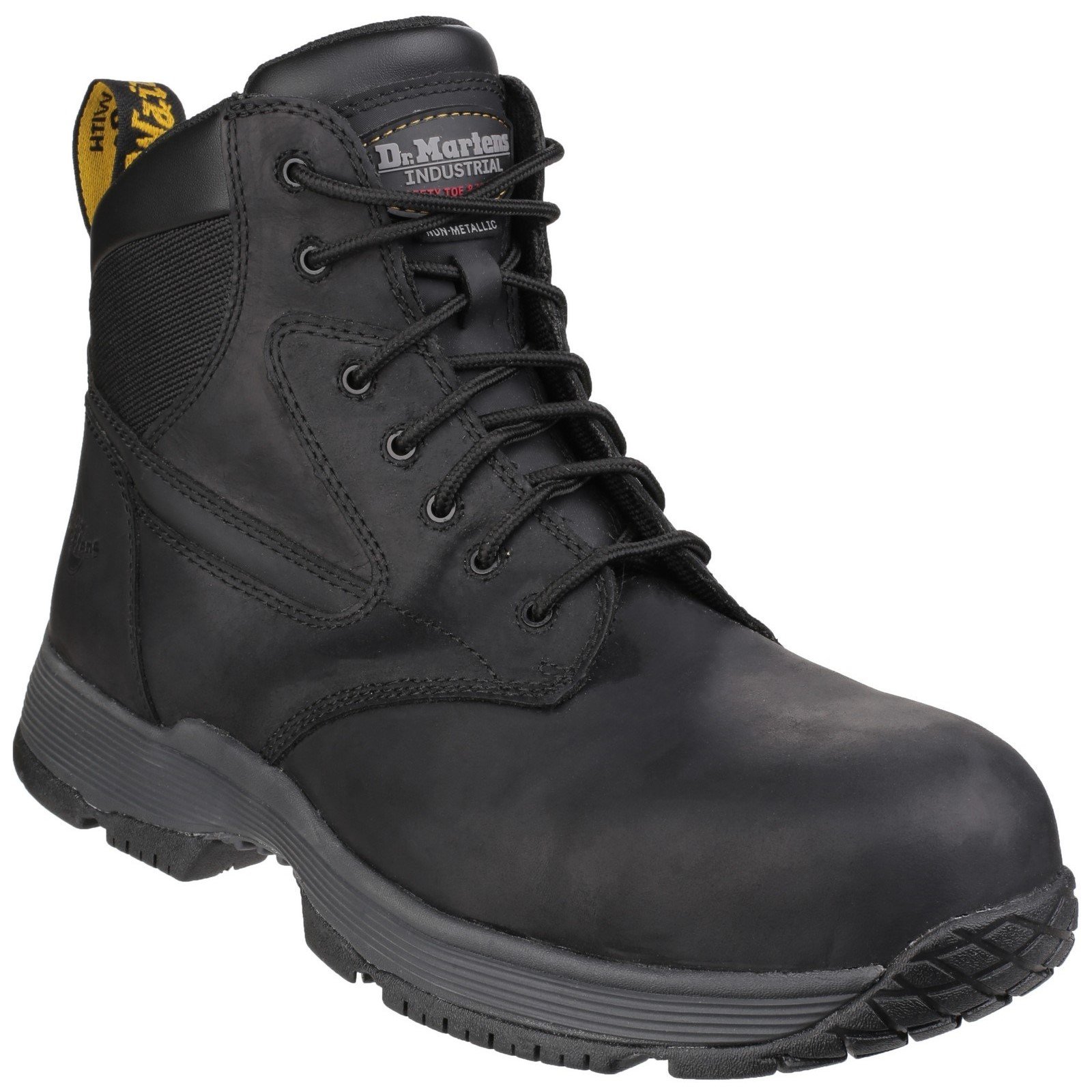 Dr Martens Unisex Corvid Composite Lace up Safety Boot Black 24862-41125 - Black 10
