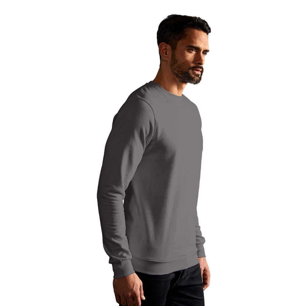 Premium Sweatshirt Herren Sale, Hellgrau, L