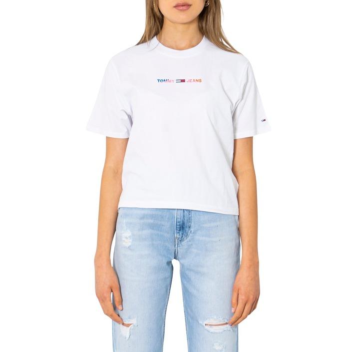 Tommy Hilfiger Jeans Women's T-Shirt White 299683 - white XS