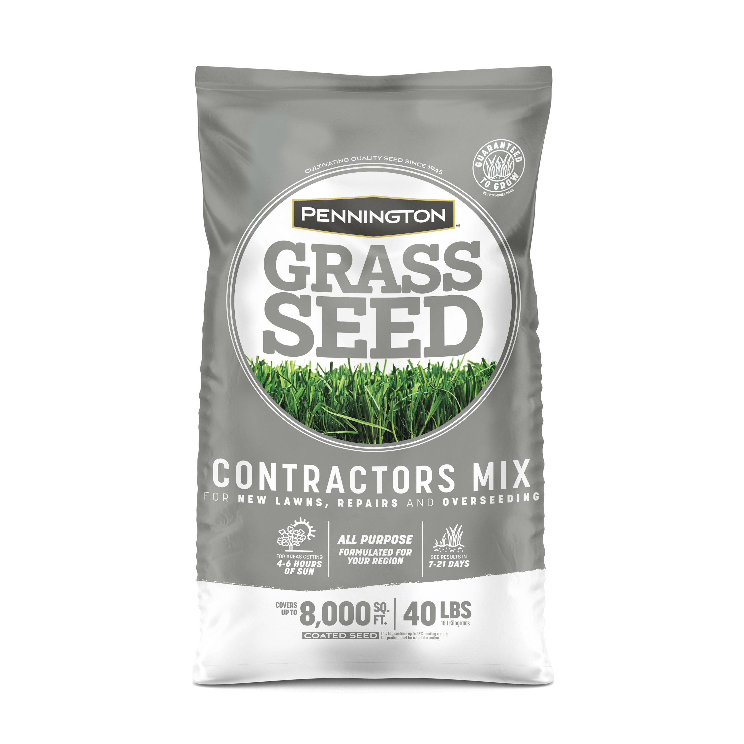 Pennington Contractor's Mix North 40-lb Mixture/Blend Grass Seed | 2149601784