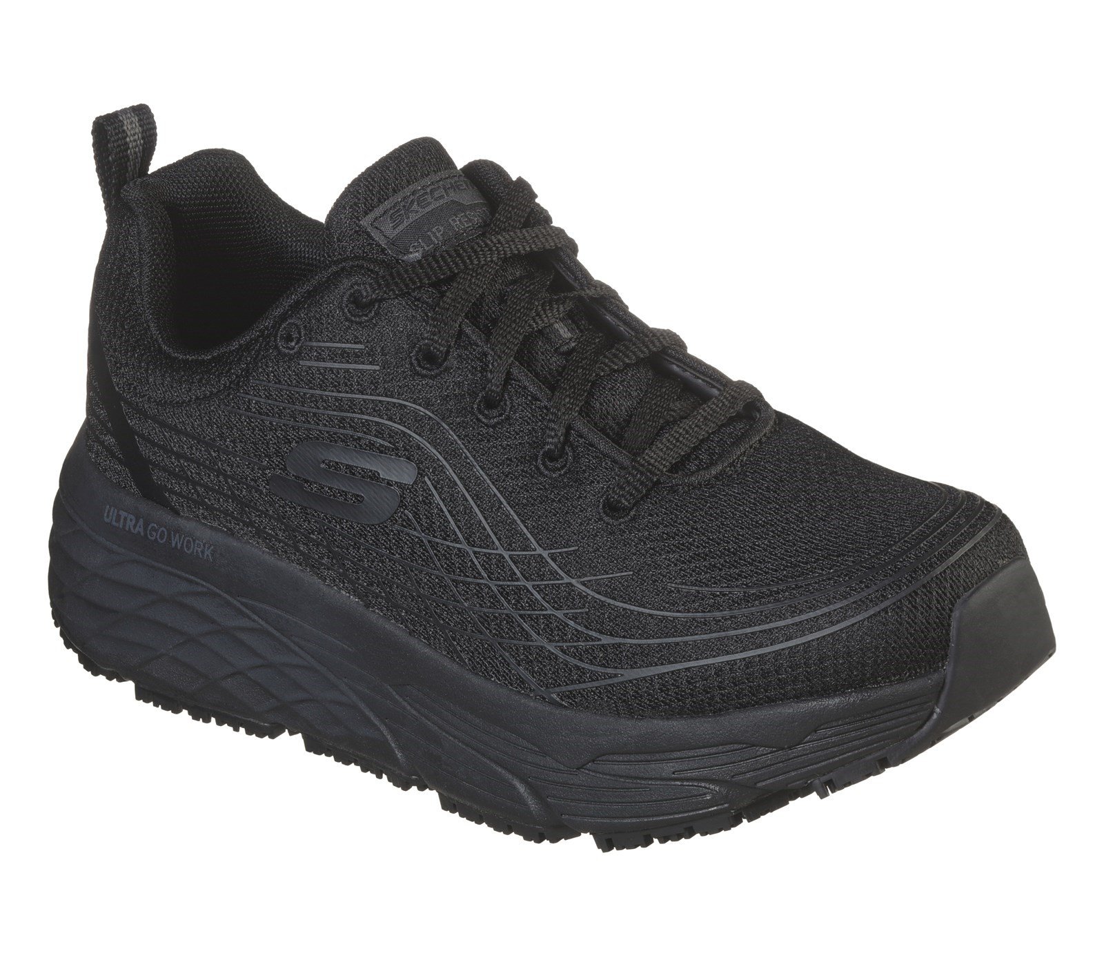 Skechers Women's Max Cushioning Elite Trainer Various Colours 32619 - Black 7