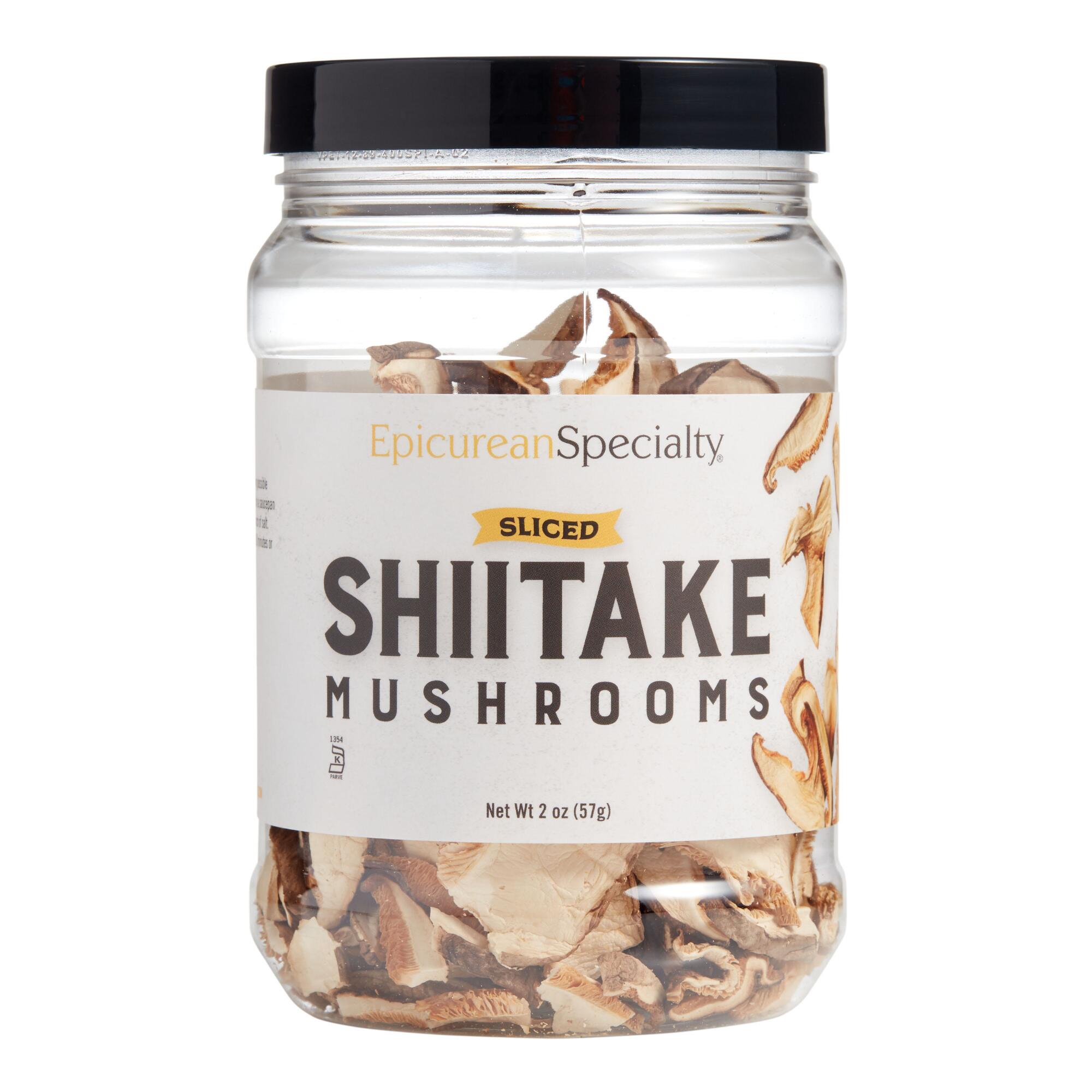 Epicurean Specialty Sliced Shiitake Dried Mushrooms by World Market