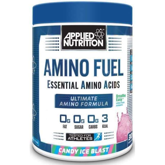 Amino Fuel, Icy Blue Raz - 390 grams