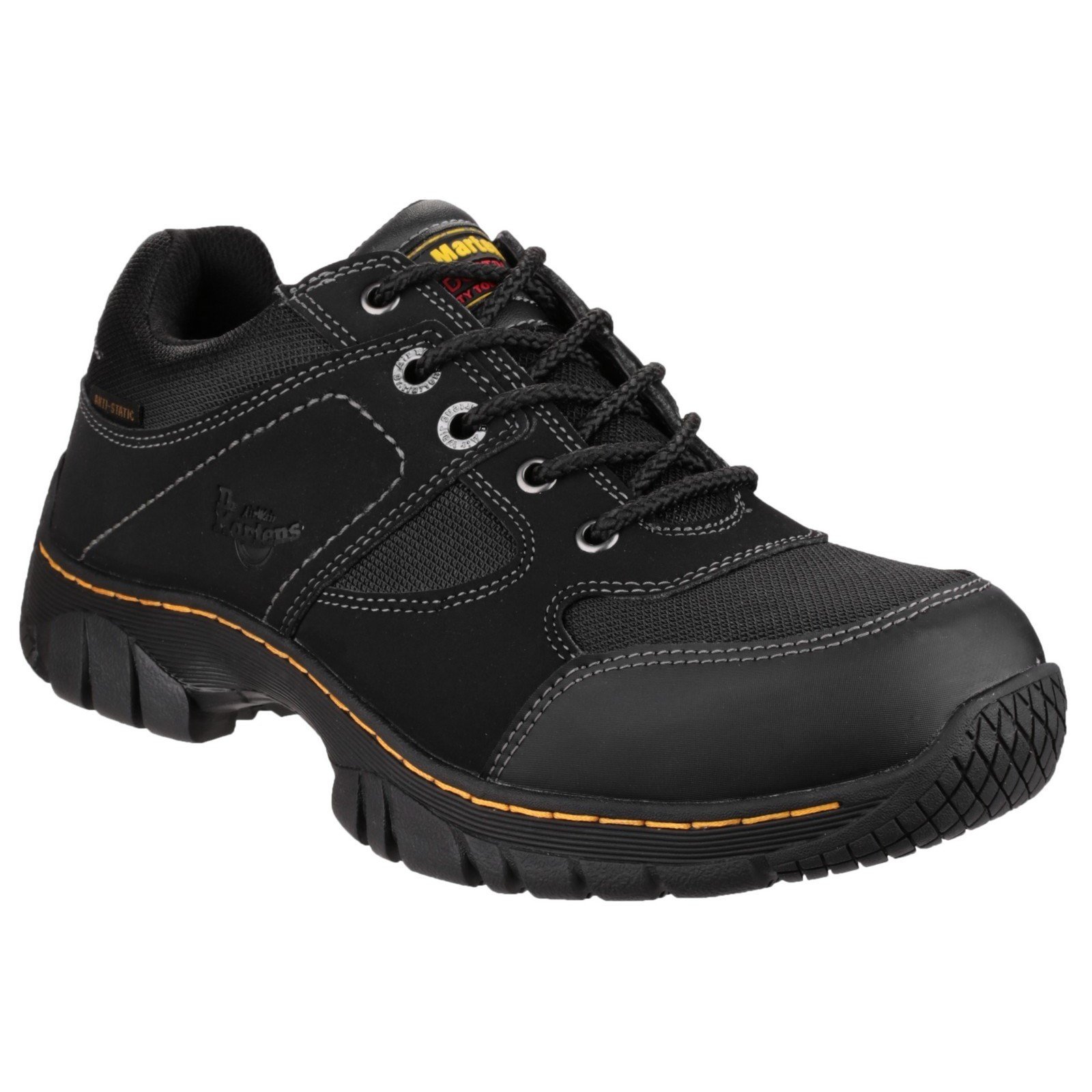 Dr Martens Unisex Gunaldo Safety Trainer Black 21648 - Black 13