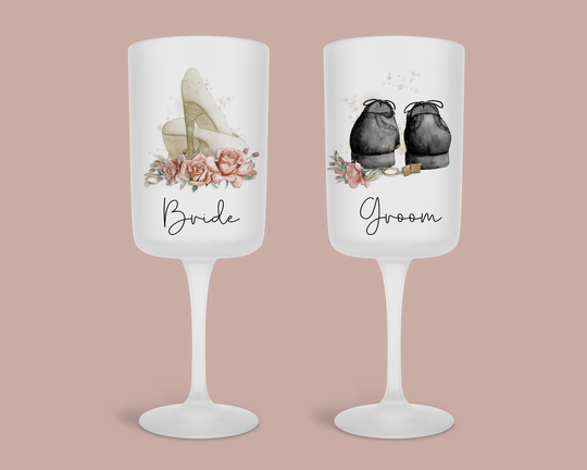 Buy Mr Mrs Wedding Glasses Bridal Toast Keepsake Mr Champagne Flutes Gifts For Married Couple online