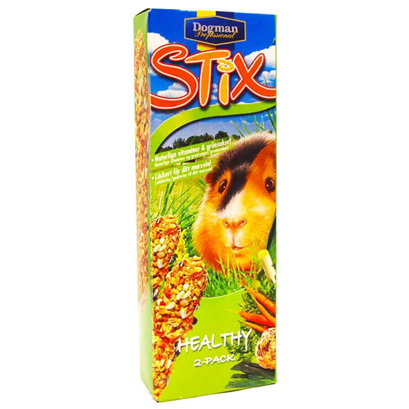 Marsvinsfoder "Healthy Stix" - 80% rabatt