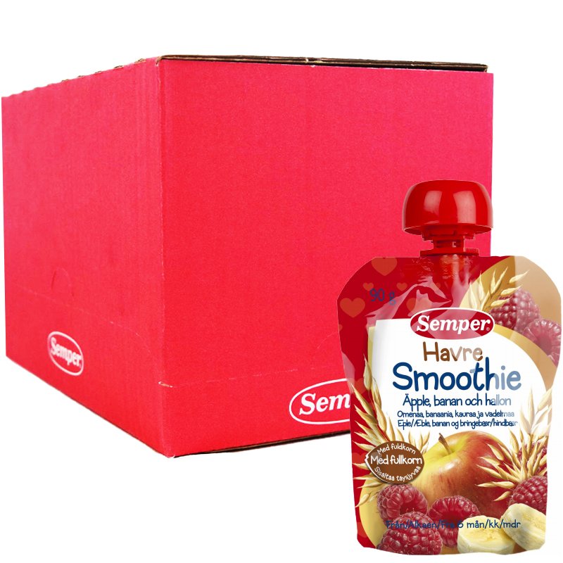 Osta Kokonainen laatikko: Lastenruoka Kaura-Smoothie 12 x 90g - 87% alennus  verkosta 