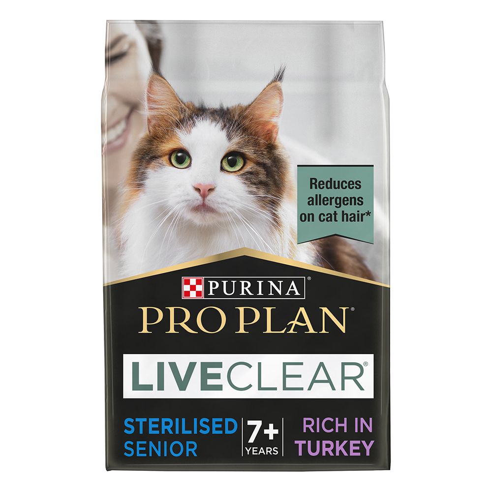 Pro Plan LiveClear Sterilised Adult 7+ - Turkey - 2.8kg