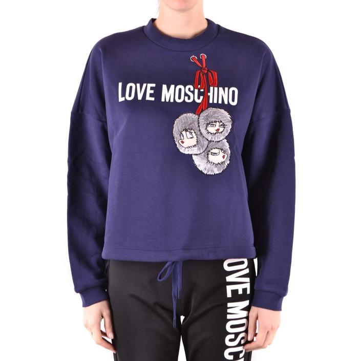 Love Moschino Women's Sweatshirt Blue 166488 - blue 42