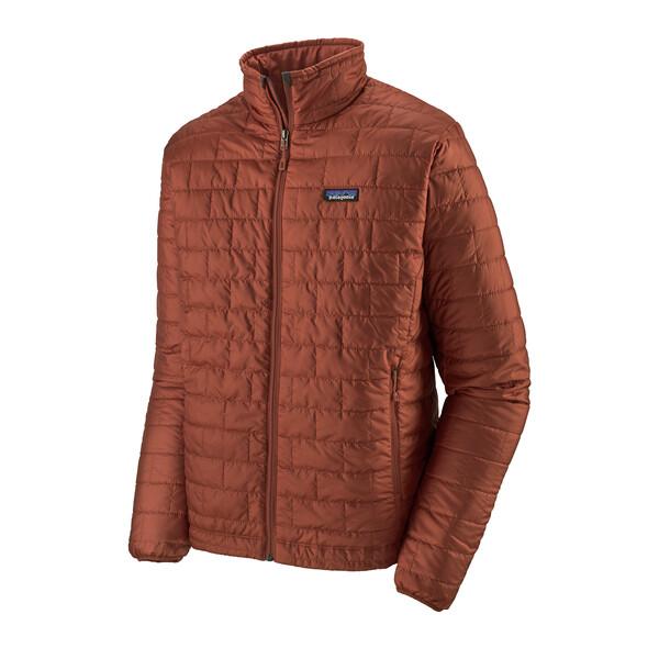 Patagonia Nano Puff® Jacket - 100% Recycled Polyester, Barn Red / M