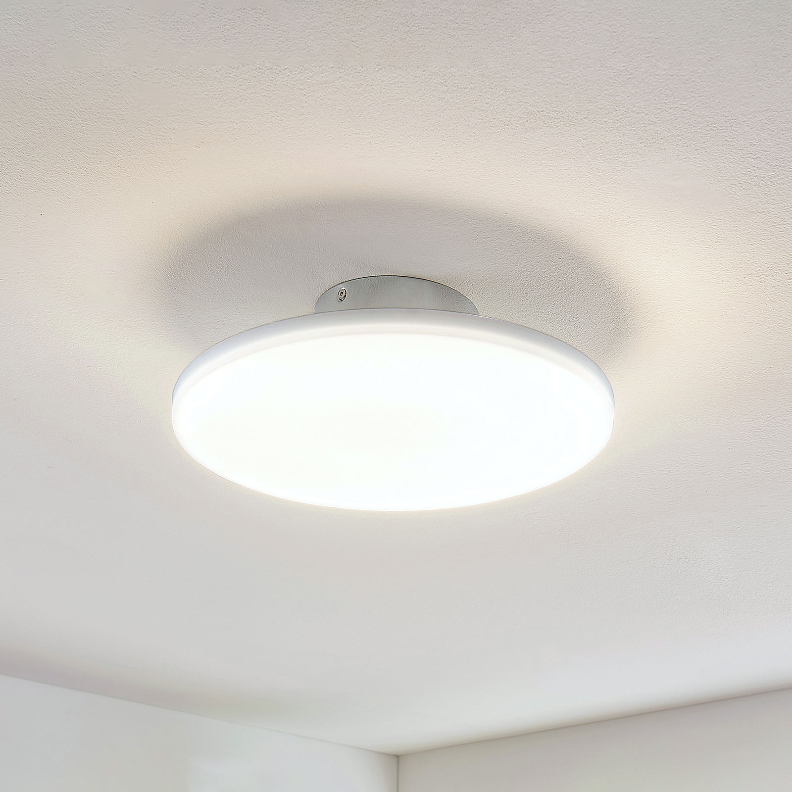 LED-kattovalaisin Sherko, pyöreä, 1-lamppuinen