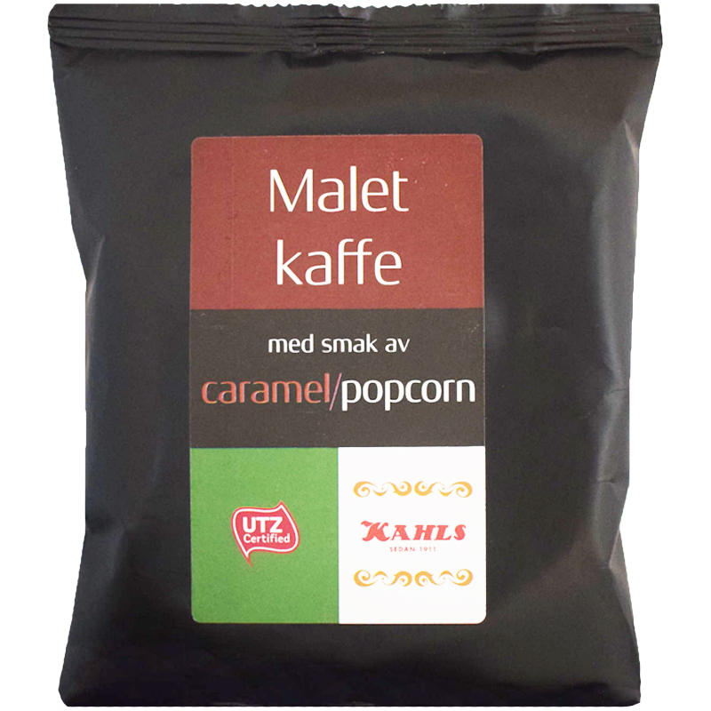 Kaffe Karamell & Popcorn - 62% rabatt