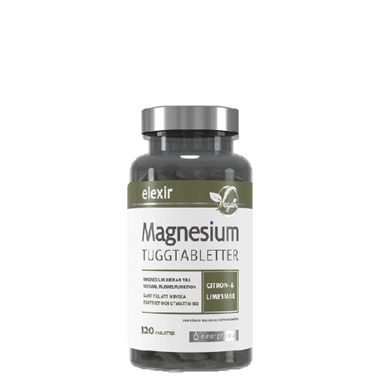 Magnesium Tuggtabletter, 120 tabletter