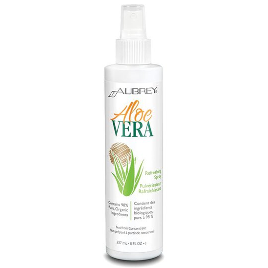 Aubrey Organics Pure Aloe Vera Refreshing Spray, 237 ml