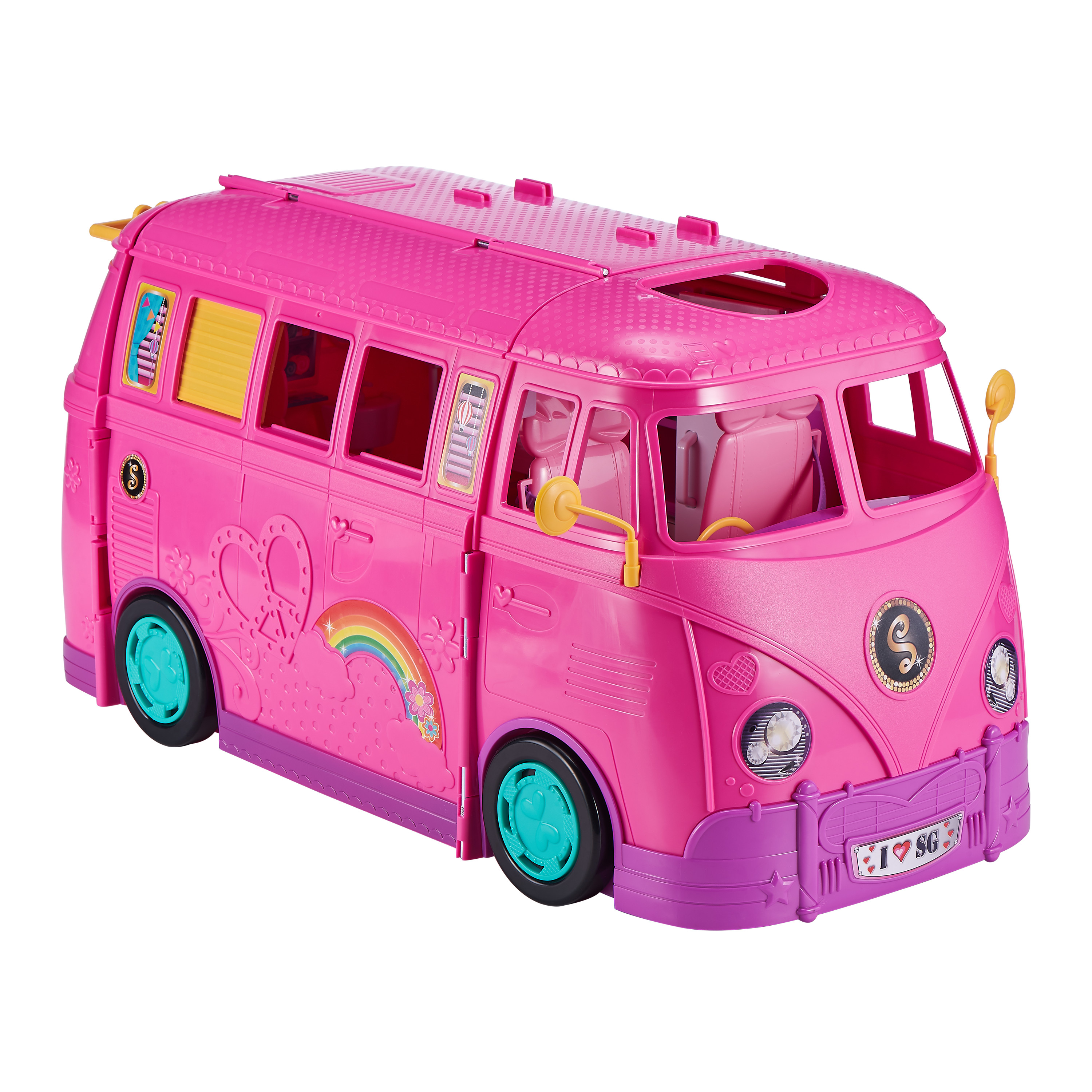 Sparkle hot sale girlz campervan