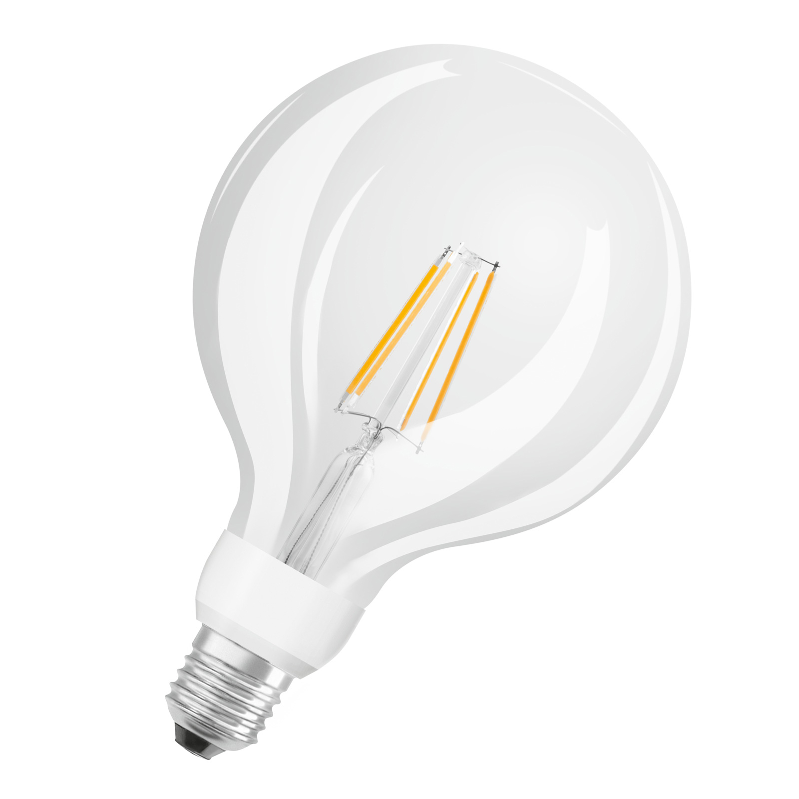 OSRAM-LED-globe-lamppu E27 7W G125 827 Glow dim
