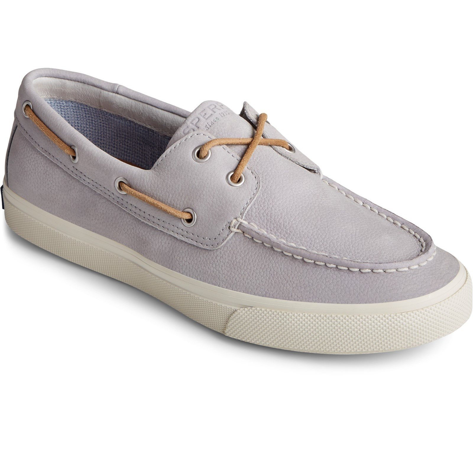 Men's sperry clearance boat shoes grey