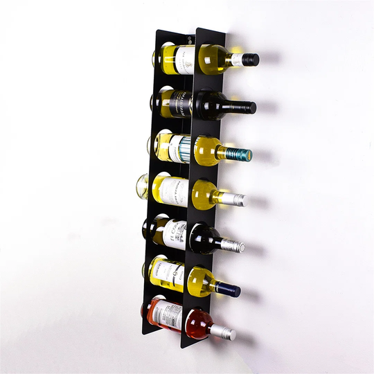 Buy Steel Wall Mounted Narrow Wine Rack online