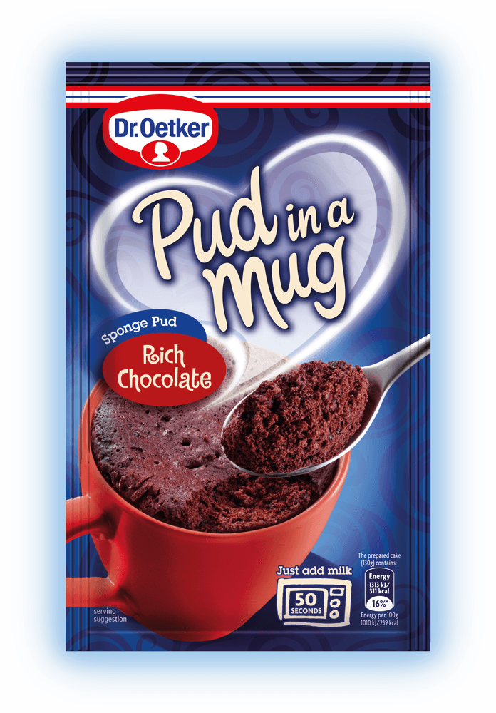 Dr. Oetker Pud in a Mug Sponge Pud Rich Chocolate 70g