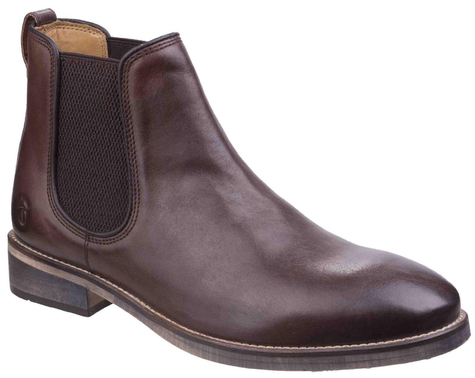 Cotswold Men's Corsham Chelsea Boot Various Colours 26268 - Dark Brown 6