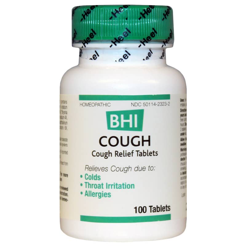 BHI Cough Relief Tablets 100 Tablets