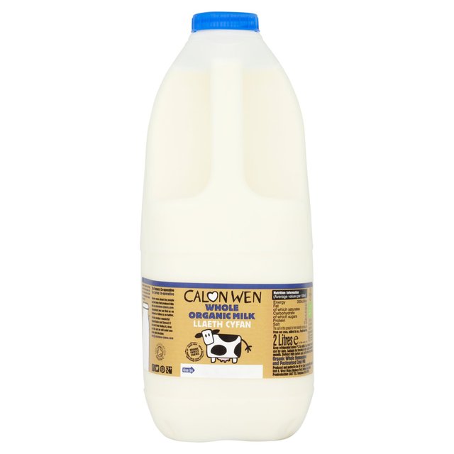 Calon Wen Organic Whole Milk