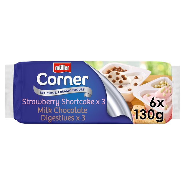 Muller Corner Biscuit Yoghurt Variety Pack