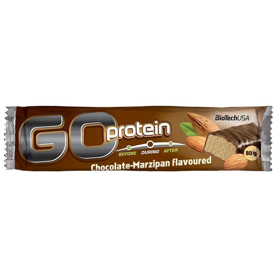 GO Protein Bar, Chocolate-Marzipan - 21 x 80g