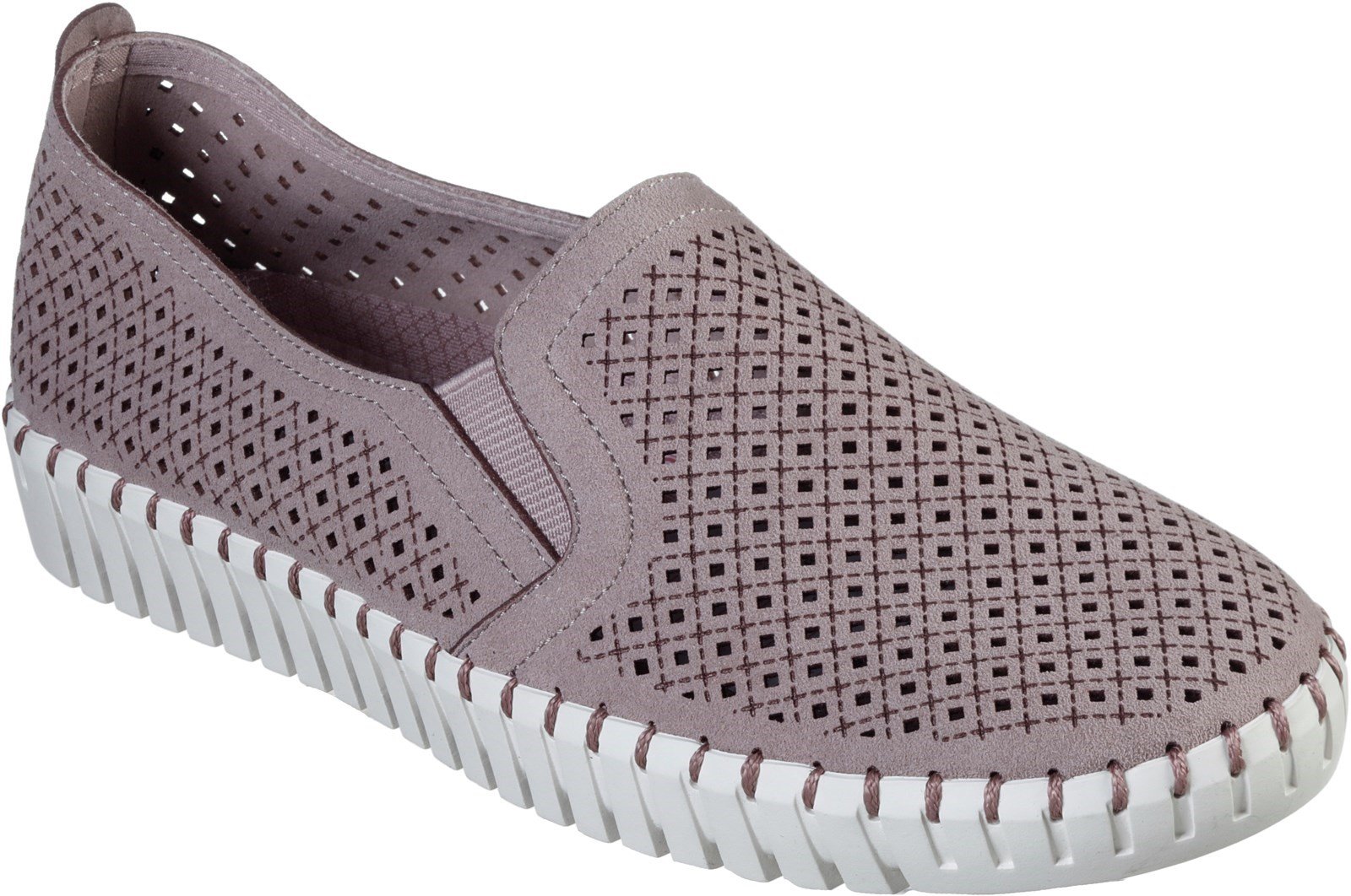 Skechers Women's Sepulveda Blvd Slip On Loafer Various Colours 30324 - Lilac 3