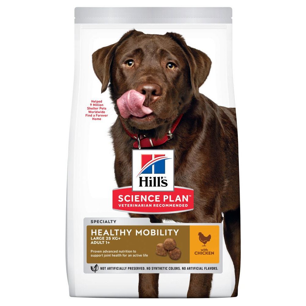 Hill's Science Plan Adult 1+ Healthy Mobility Large Breed with Chicken - Economy Pack: 2 x 14kg
