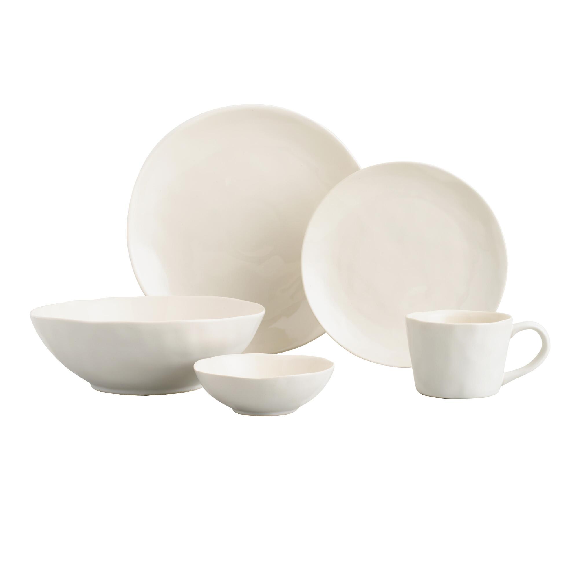 Ivory Element Dinnerware Collection by World Market