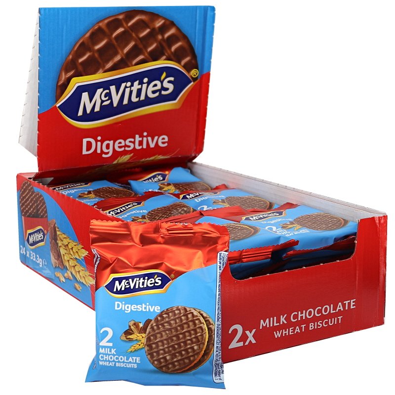 Digestivekex Mjölkchoklad ToGo 24-pack - 52% rabatt