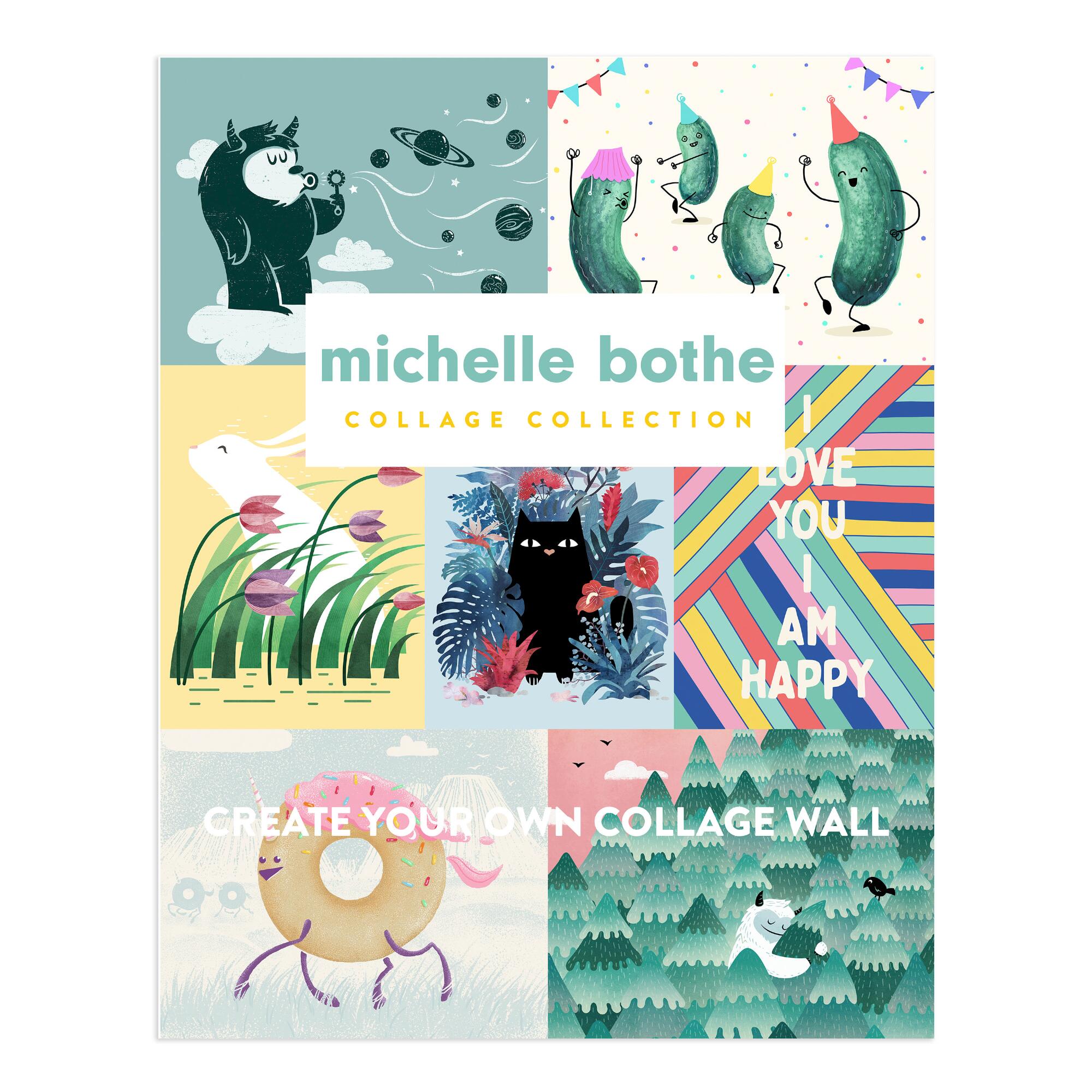 Michelle Bothe Kids Wall Art Prints 7 Piece: Multi by World Market