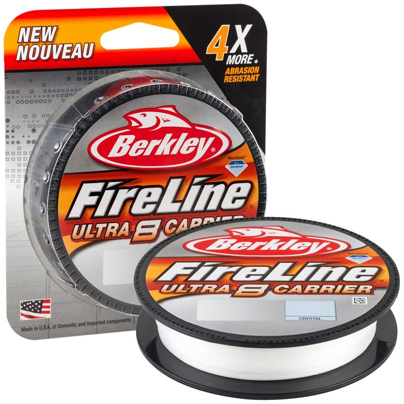 Berkley Fireline Ultra 8 300m 0,10 mm Crystal - Ny og forbedret superline!