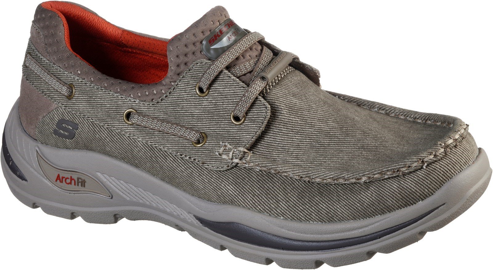 Skechers Men's Arch Fit Motley Oven Trainer Tan 32191 - Tan 6