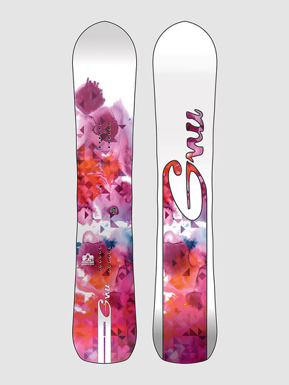 Gnu Chromatic 152 2023 Snowboard pinkki