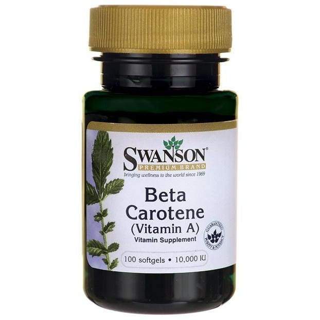 Beta-Carotene (Vitamin A), 10 000 IU - 100 softgels