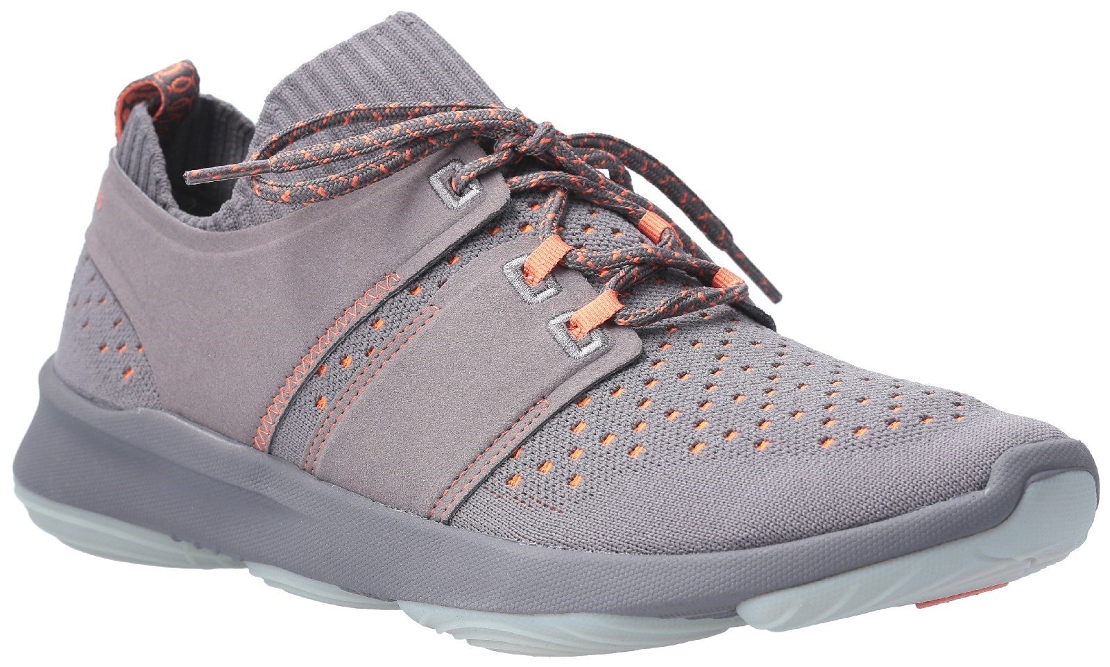 Hush Puppies Men's World BounceMax Lace Up Trainer Various Colours 28382 - Dark Grey 7
