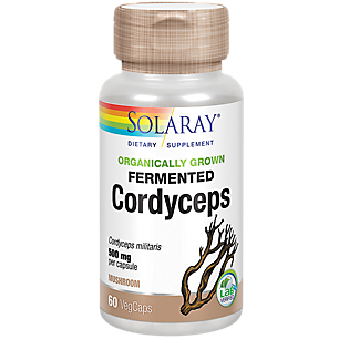 Organically Grown Fermented Cordyceps Mushroom - 500 MG (60 Vegetable Capsules)