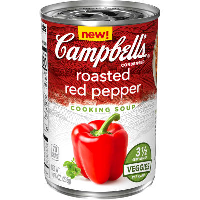 Campbells Roasted Red Pepper Cooking Soup 298g