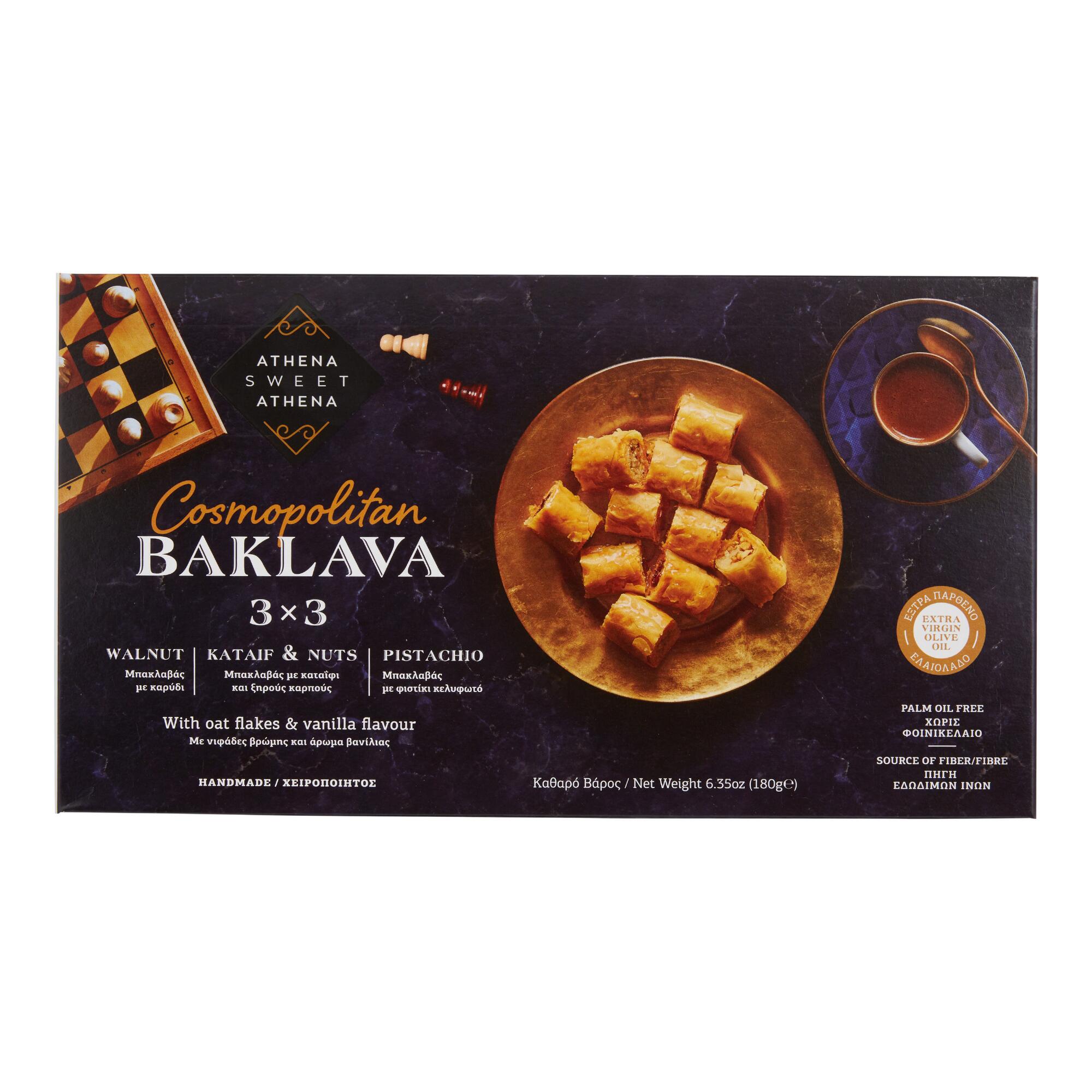 Athena Sweet Athena Cosmopolitan Baklava Variety Box by World Market