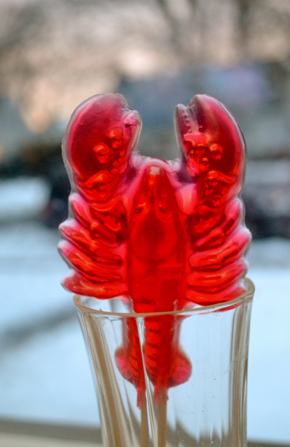 Lobster Lollipop Soap - Kids Novelty Candy Fathers Day Seafood Foodie Fun Food Prop