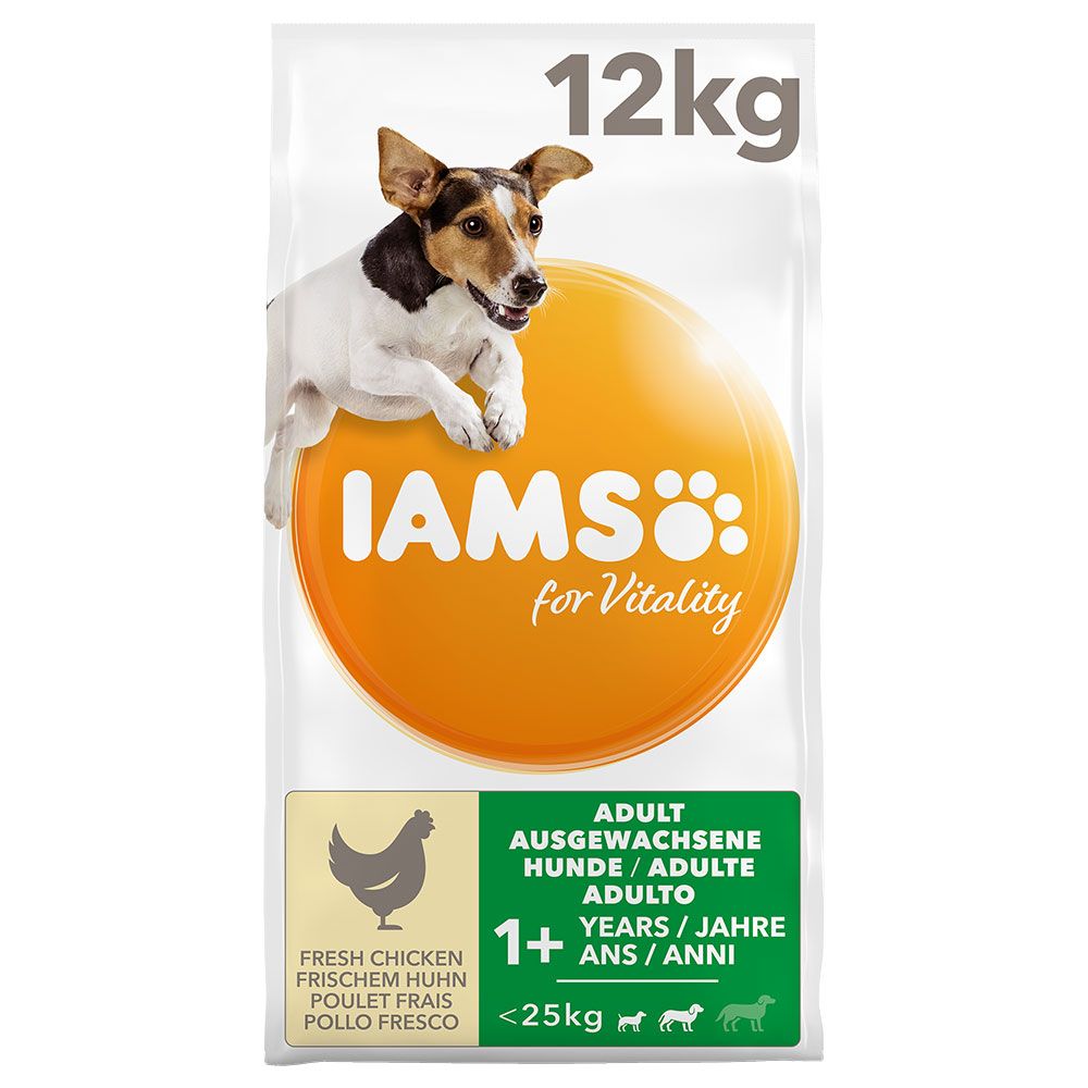 IAMS for Vitality Adult Small & Medium Dog - Chicken - 12kg