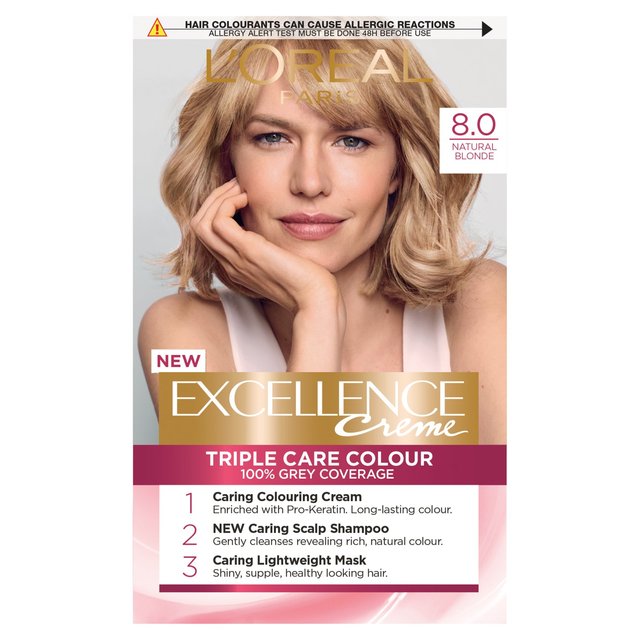 L'Oreal Excellence Natural Blonde 8