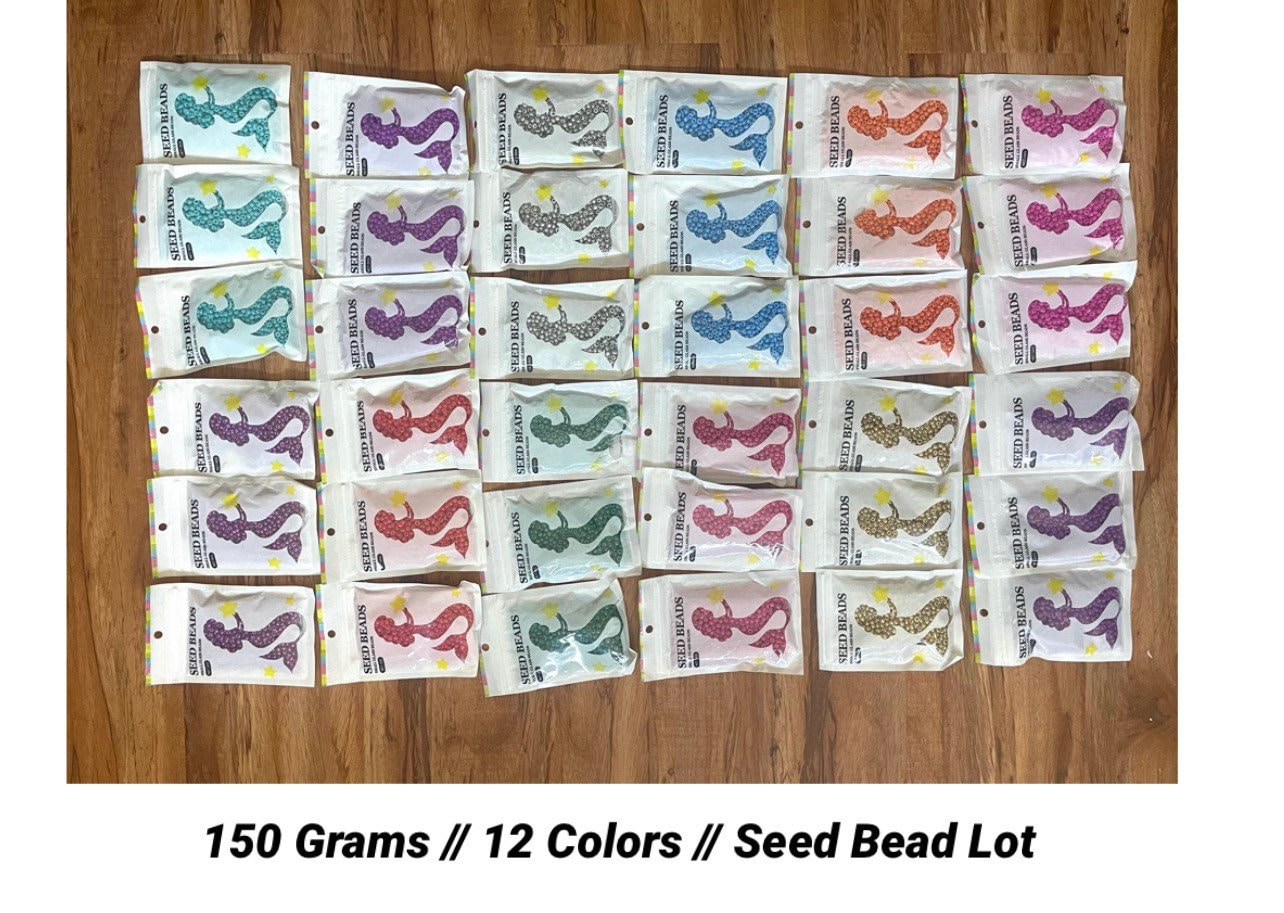 Wholesale Colorful Small Seed Beads Acrylic Bead Soup Mix, Sale Beads, Clearance Jewelry Making Earrings Bracelet Necklace