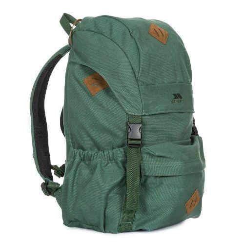 Trespass Unisex 30L Braeriach Canvas Backpack Various Colours Braeriach - Olive 30 Litre