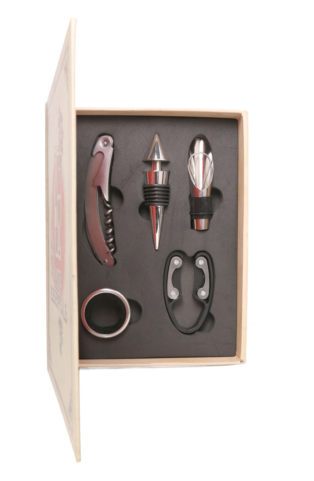 Wine Book Large with Hidden Wine Tools (BA79-L)