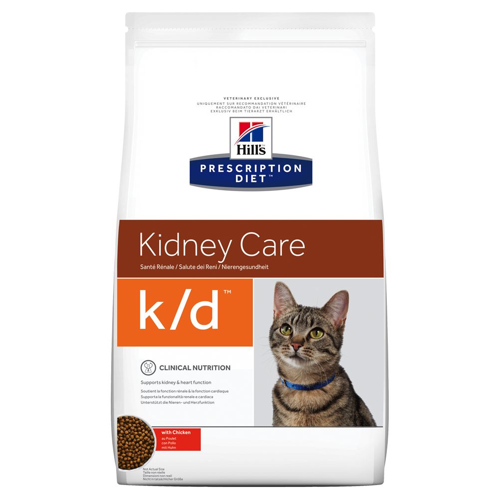 Hill's Prescription Diet Feline k/d Kidney Care - Chicken - Economy Pack: 2 x 5kg