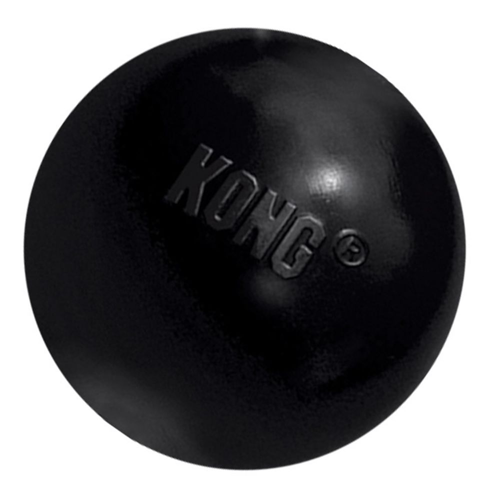 KONG Leksak Ball Extreme Svart M/L 7,5cm