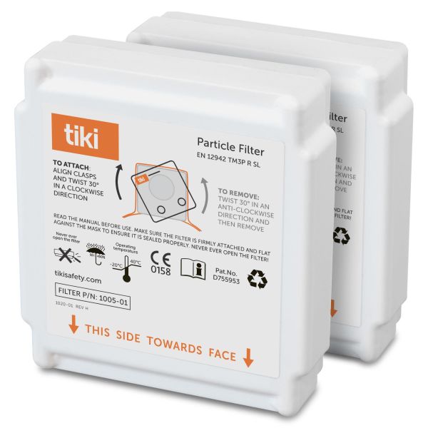Tiki 110520110 P3-filter 2-pakning